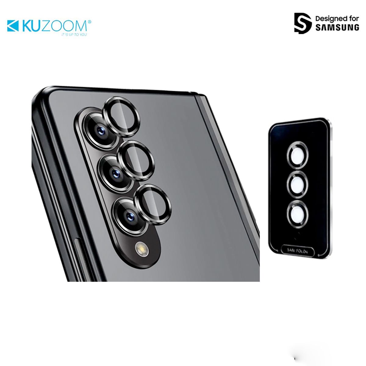  Viền Lens Camera Samsung Galaxy Fold 4 Kuzoom 