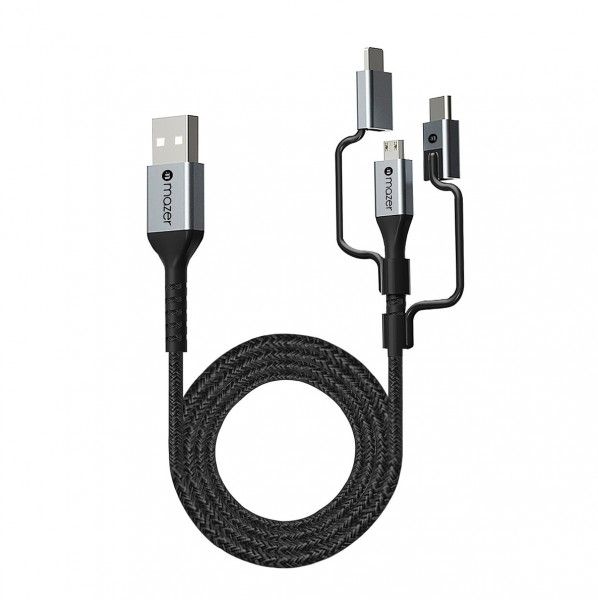  Dây Cáp Mazer Power Link II 3 in 1 USB Fast Charging (1M) 