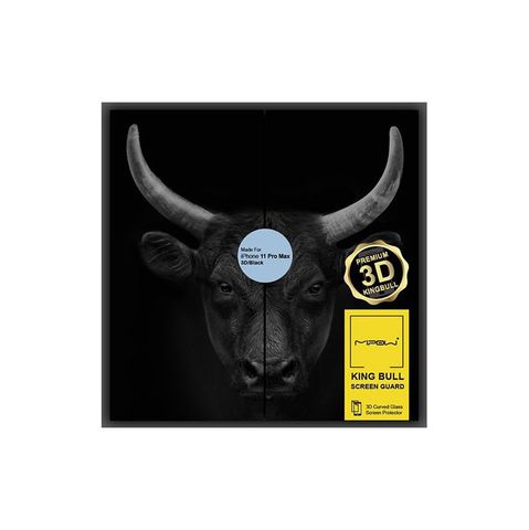  Kính cường lực Mipow KingBull 3D trong suốt dành cho iPhone 