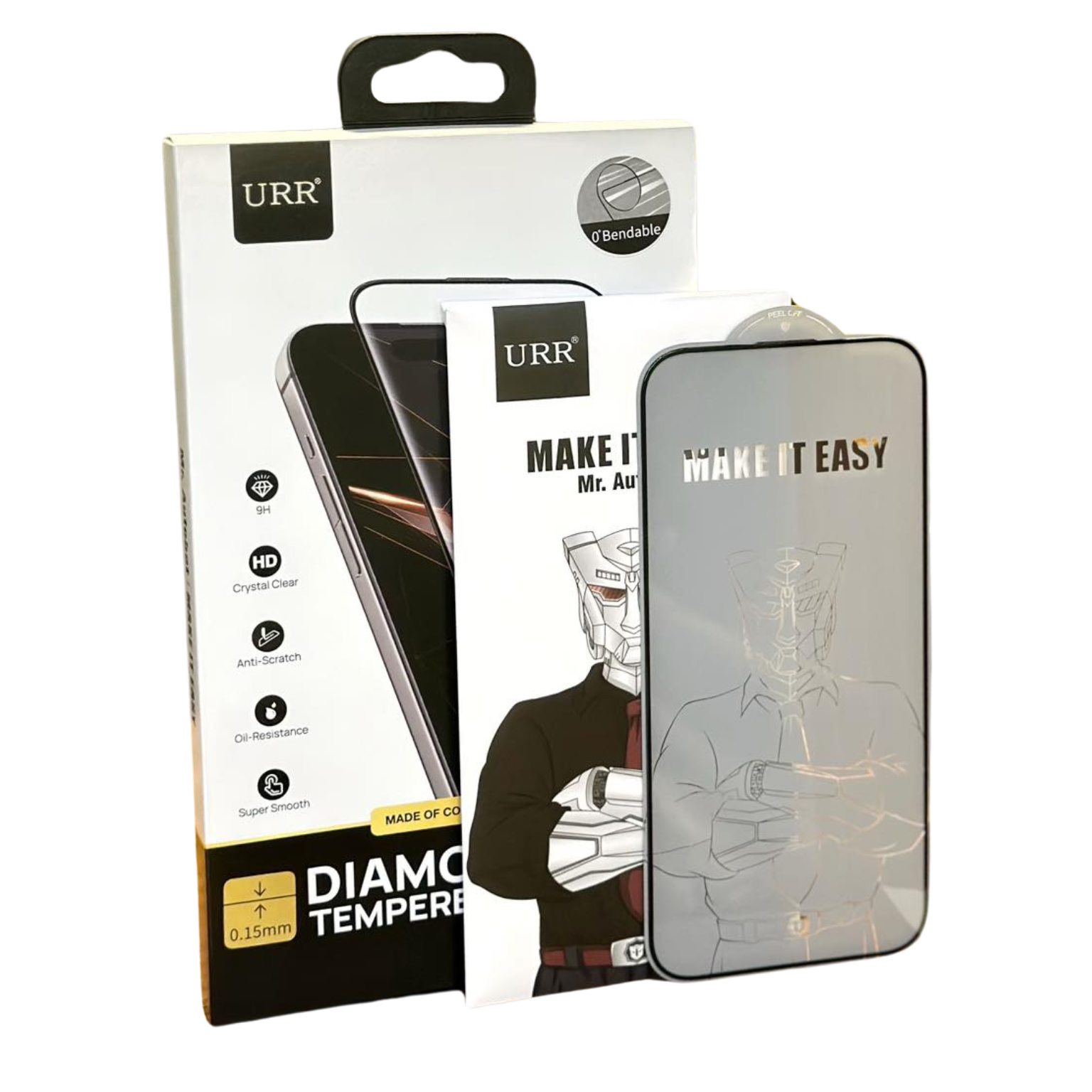  Kính cường lực URR trong suốt dành cho iPhone 16 series 