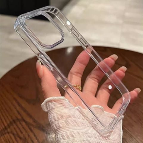  Ốp lưng trong suốt iPhone 16 Series TPU cứng 