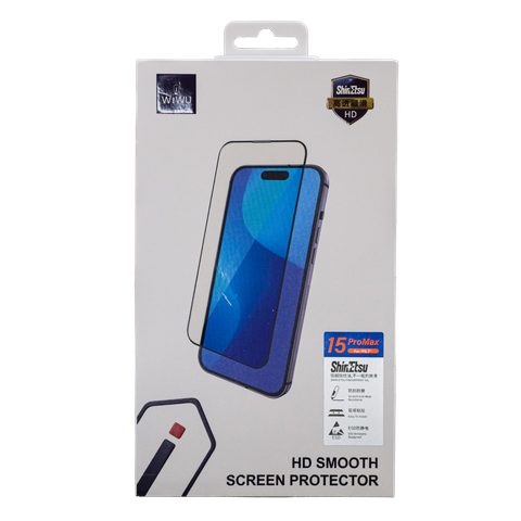  Kính cường lực WiWU trong suốt dành cho iPhone 