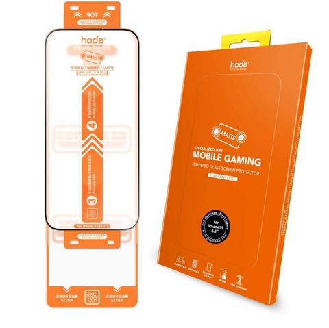  Kính cường lực HODA chống vân tay dành cho iPhone 15 Series 