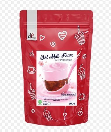 Bột milk foam Hoa Anh Đào DP 500gr