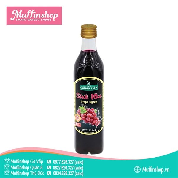 Siro Golden Farm NHO 520ml -12c/T