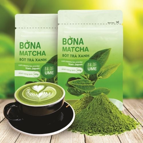 Bột Matcha Bona gói 1kg