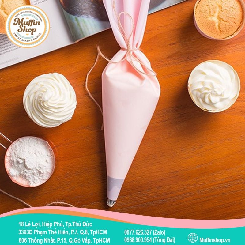 Bao tam giác silicon 23x40 cm