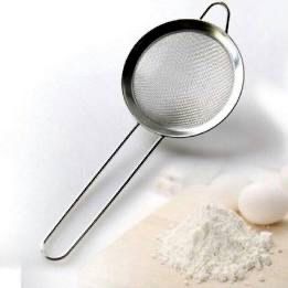 Rây bột inox có tay cầm 20cm
