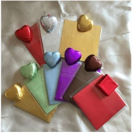 giấy bạc gói kẹo 10x10 - 100 tờ/ xấp