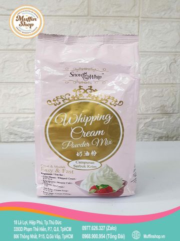 Bột whipping cream Snow & Whip 500gr