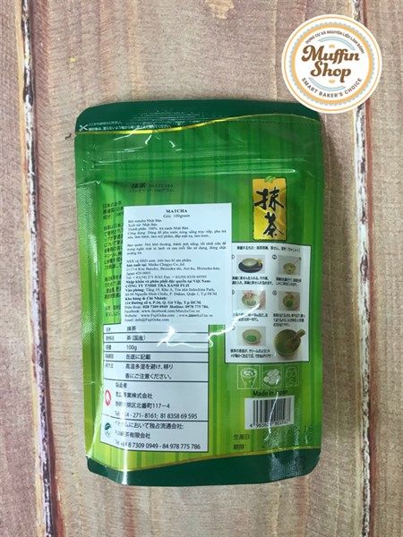 Bột trà xanh Nhật - 100gr