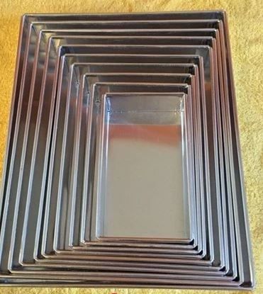 Khay nhôm HCN 22x15x3cm