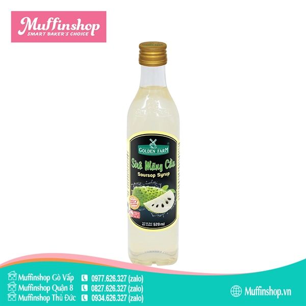 Siro Golden Farm MÃNG CẦU 520ml - 12c/T