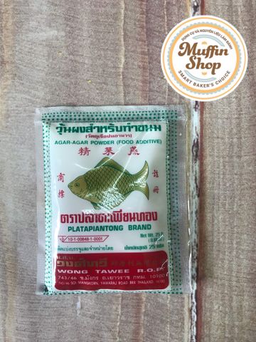 Rau câu Cá Thái gói 25gr - 40g/bịch