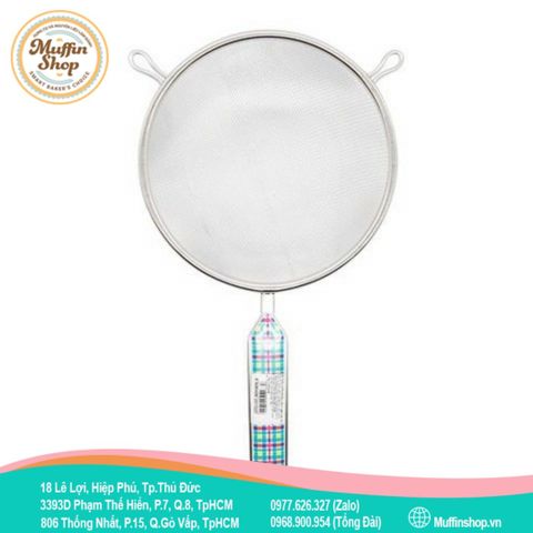 Rây bột tròn inox 16cm