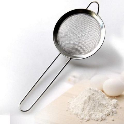 Rây bột inox có tay cầm 14cm