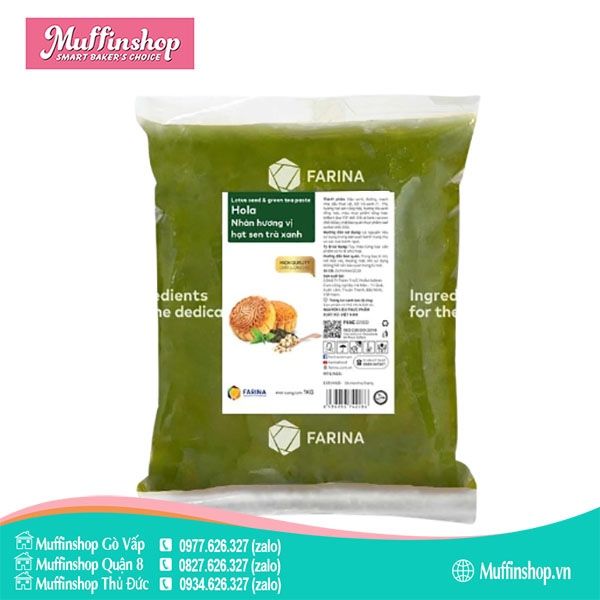 Nhân Hola TRÀ XANH 1kg - 20g/T