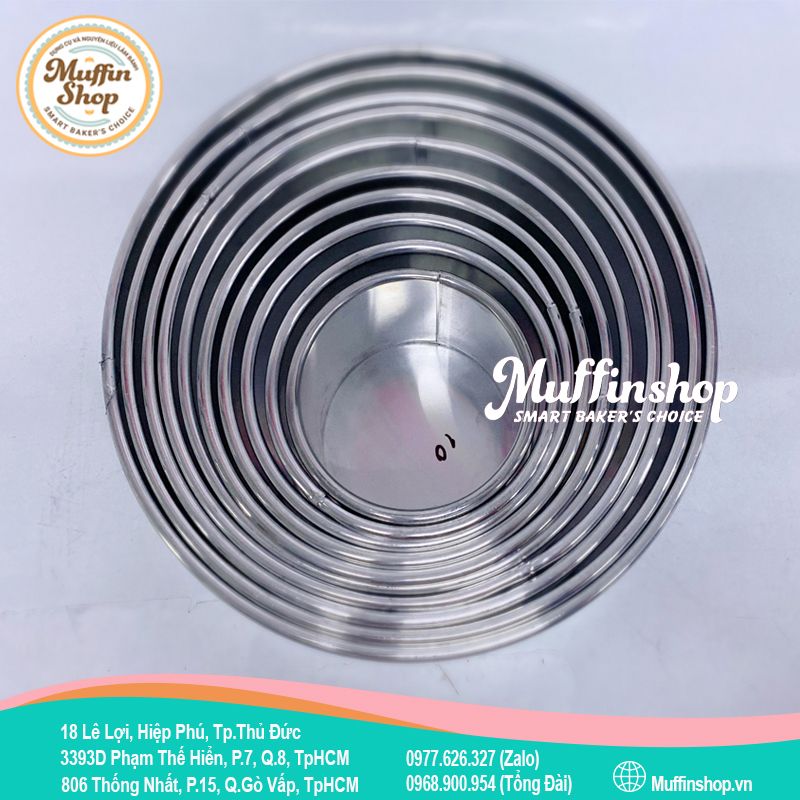 Khuôn tròn liền 28cm