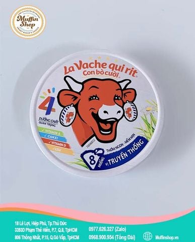 Phô mai Con Bò Cười 8 miếng - 24h/T