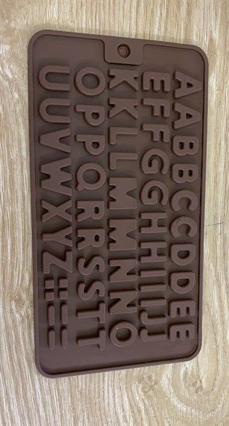 Khuôn silicon 26 chữ cái