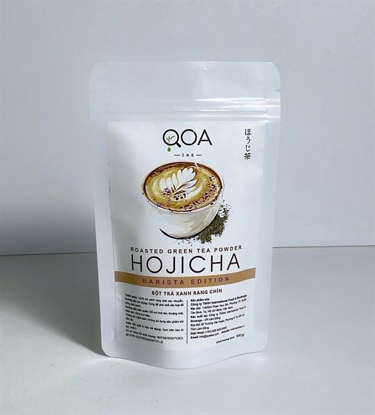 Bột Trà Xanh Rang chín Hojicha QOA 100gr - 100g/T