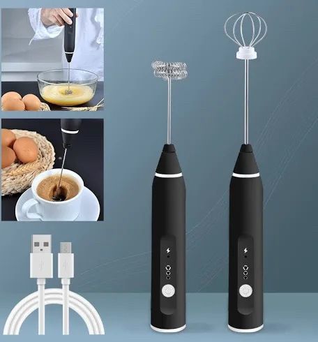 Máy tạo bọt Cafe 2 đầu - Sạc USB