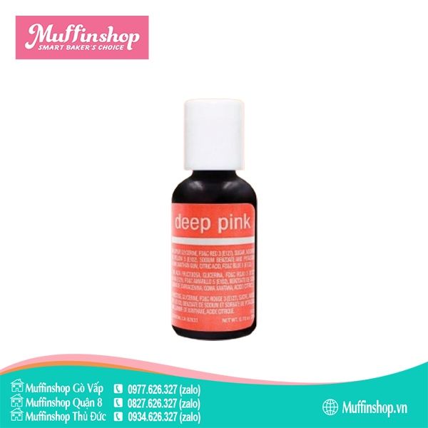 Màu Chefmaster Hồng 25gr