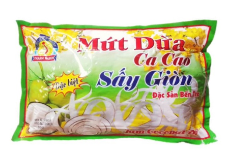 Dừa sấy giòn Bến Tre gói 200gr