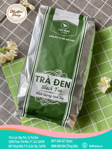 Trà đen Lộc Phát gói 1kg - 12g/T