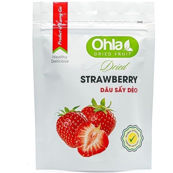 DÂU SẤY DẺO OHLA STRAWBERRY 100G