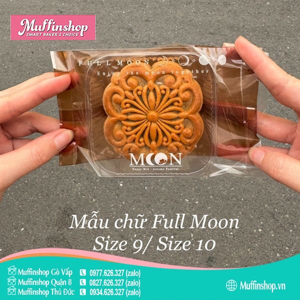 Túi trung thu hàn 200g size 10 Full Moon