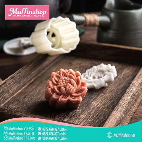 Khuôn trung thu 150g Sen Nghiêng 1M