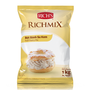 Bột trộn VỎ BÁNH SU RICH 1kg - 12g/T