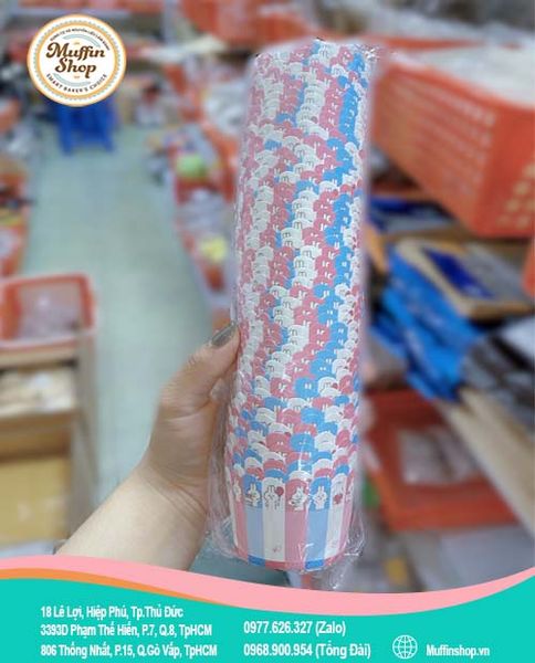 Cup giấy cứng nhỏ 50c - Thỏ trắng Angora