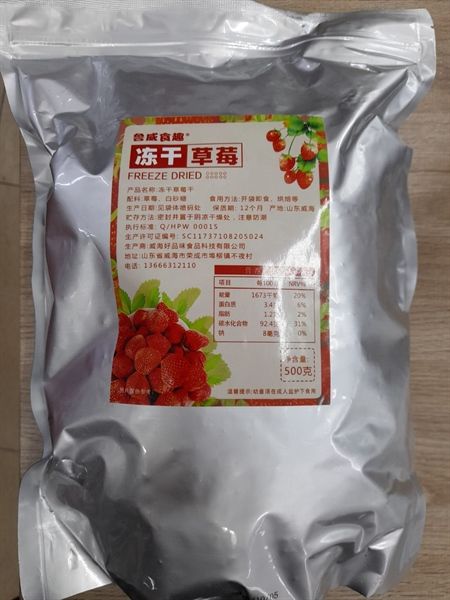 Dâu tây sấy giòn 1kg/ thùng 9kg