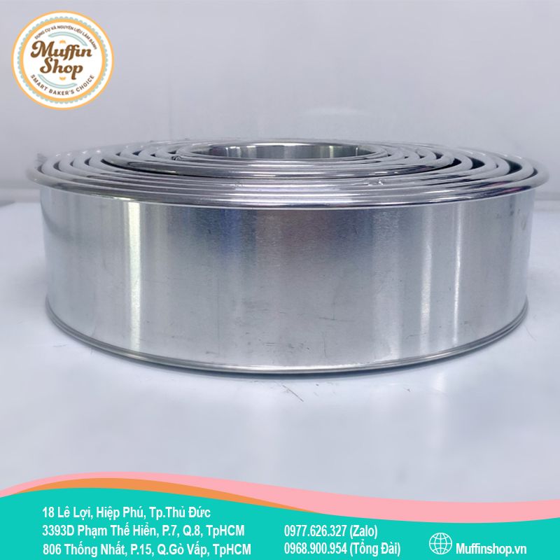 Khuôn tròn liền 28cm