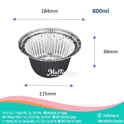 Chén giấy nhôm 130ml - set 25c (250c/cây - 3000c/T)