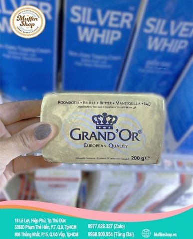 Bơ lạt Grand'or - 200gr
