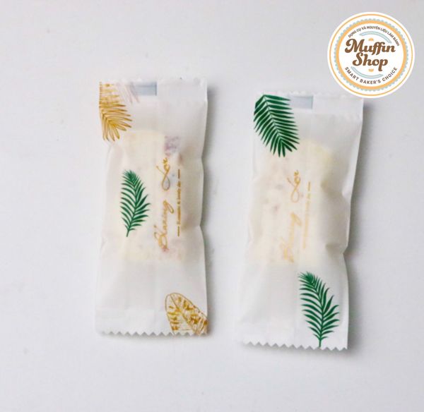 Túi kẹo Nougat Lá - 100 cái
