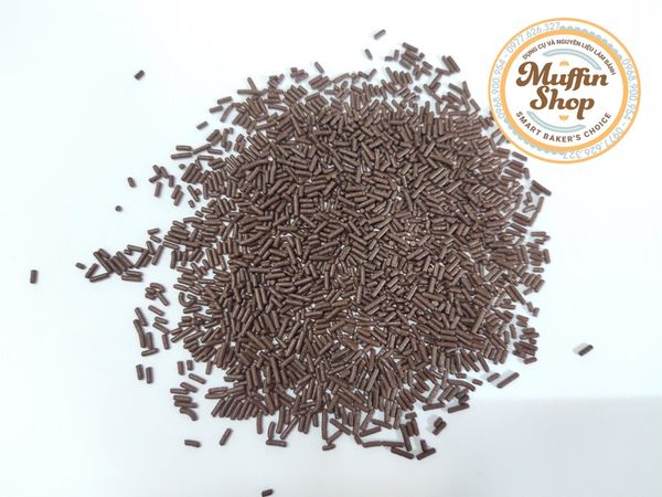 Cốm nâu trang trí 50g