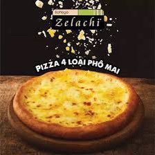 Pizza Zelachi 4 loại phomai (6c/T)