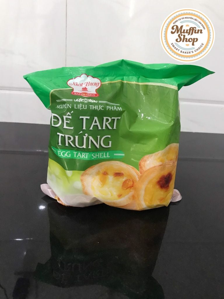 Đế tart trứng Bồ Đào Nha 30c - 20g/T