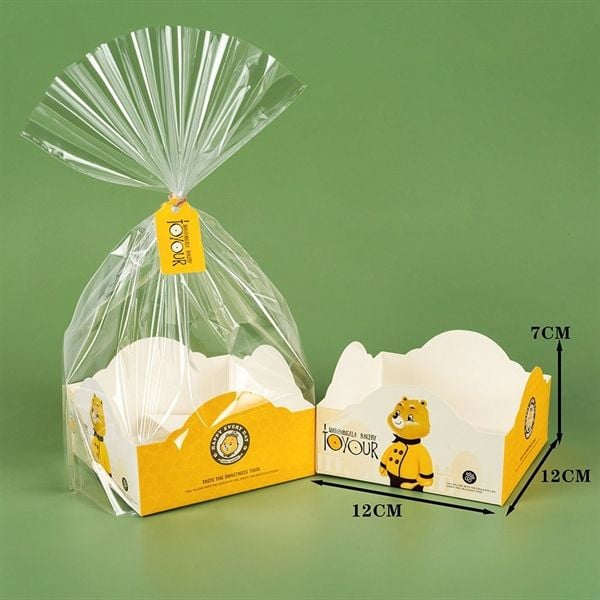 Túi kiếng + Khay - xấp 50 bộ
