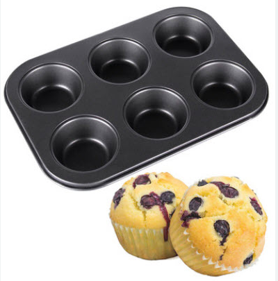 Khuôn cupcake 6B ĐEN