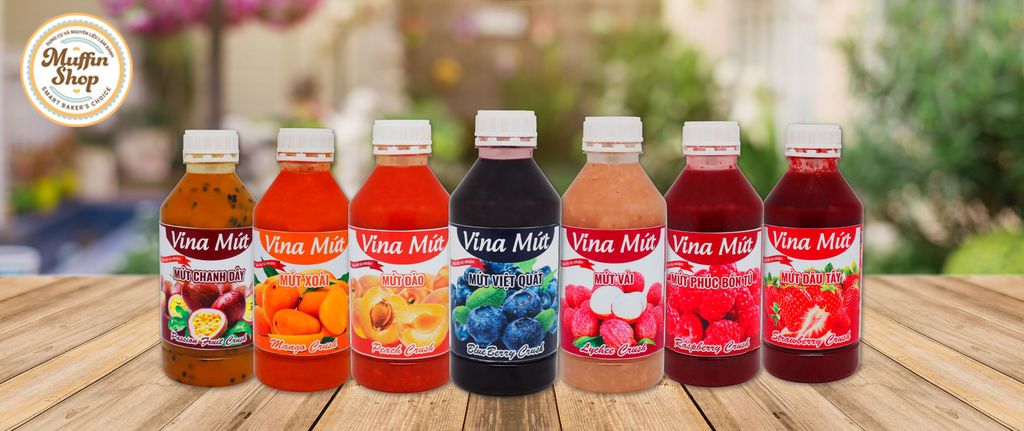 Mứt đào - Vina Mứt 1L