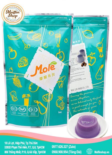 Bột Pudding Mole Trứng 1kg
