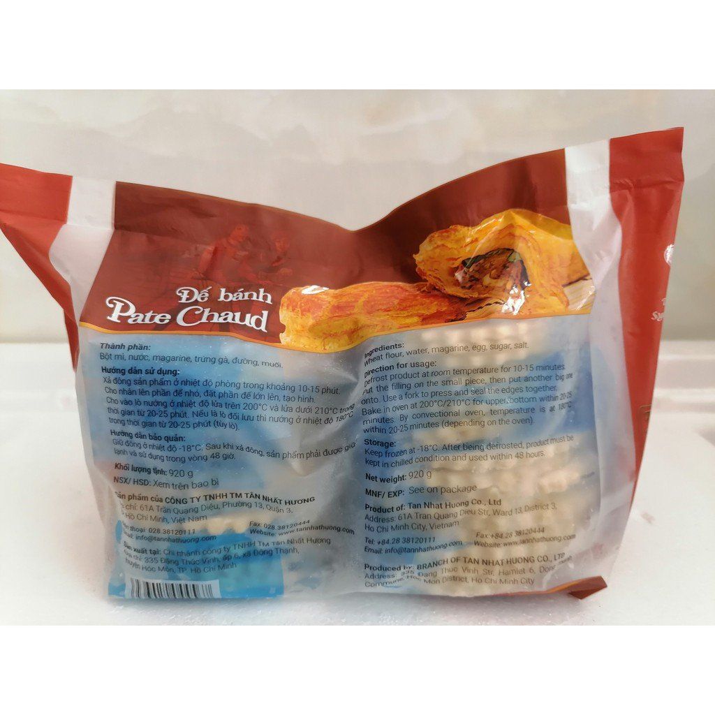 Đế Pate Chaud tròn - 40 bánh