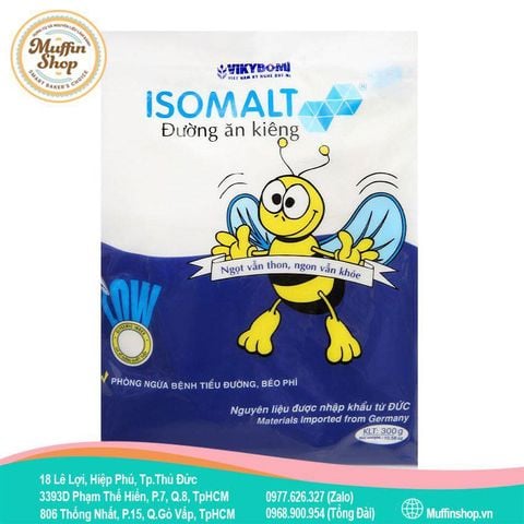 Đường ăn kiêng Isomalt gói 300gr - 40g/T