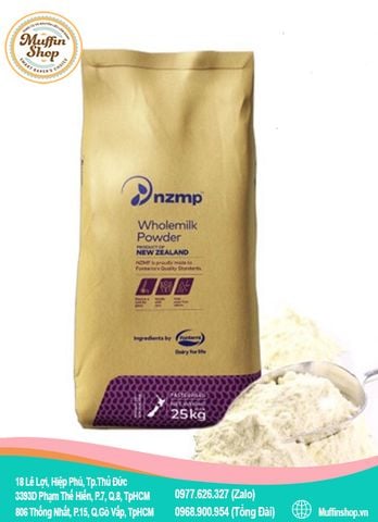 Bột béo NZMP tan nhanh CÓ ĐƯỜNG