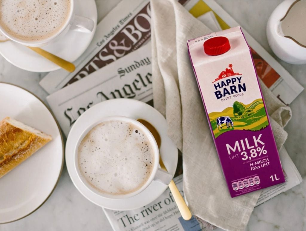 Sữa tươi Happy Barn 3.8% - 12 hộp/T